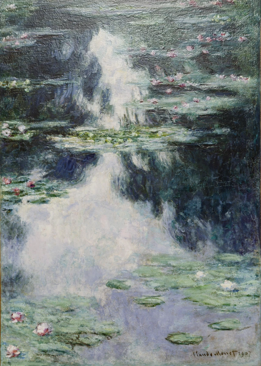 Pond with Water Lilies (1907)