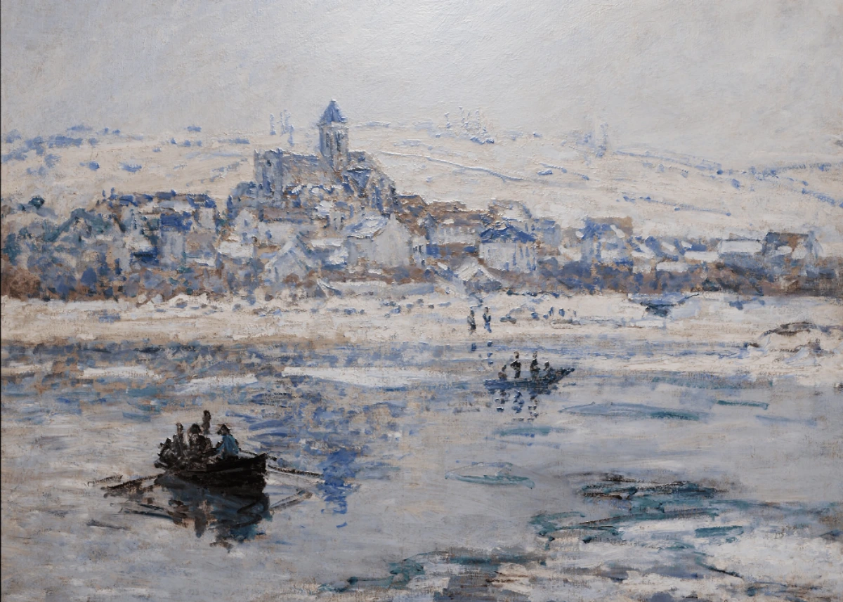 Vetheuil in Winter