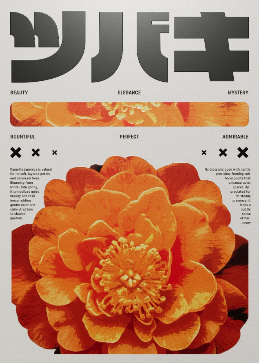 Amber Camellia