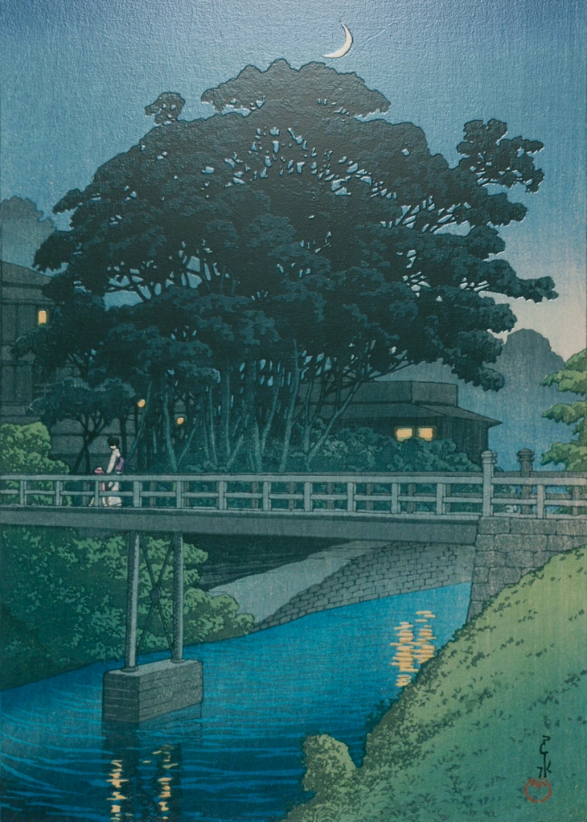 Evening at Itabashi