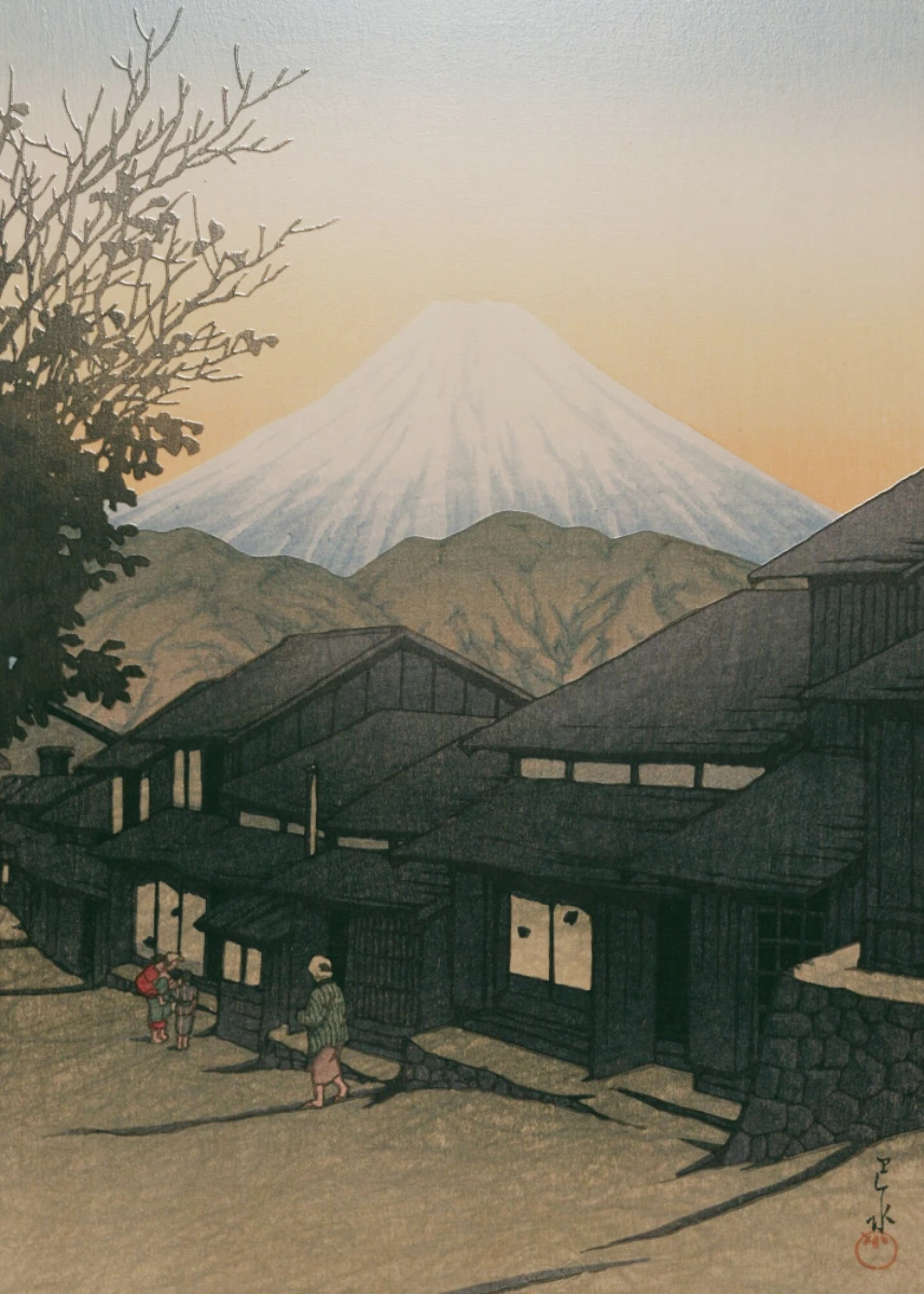 Fuji from Yamanaka Village