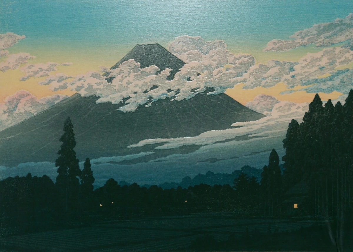 Mount Fuji from the Fuji River