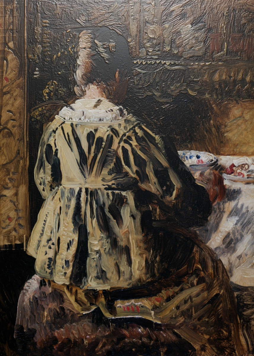 Girl Seen from the Back