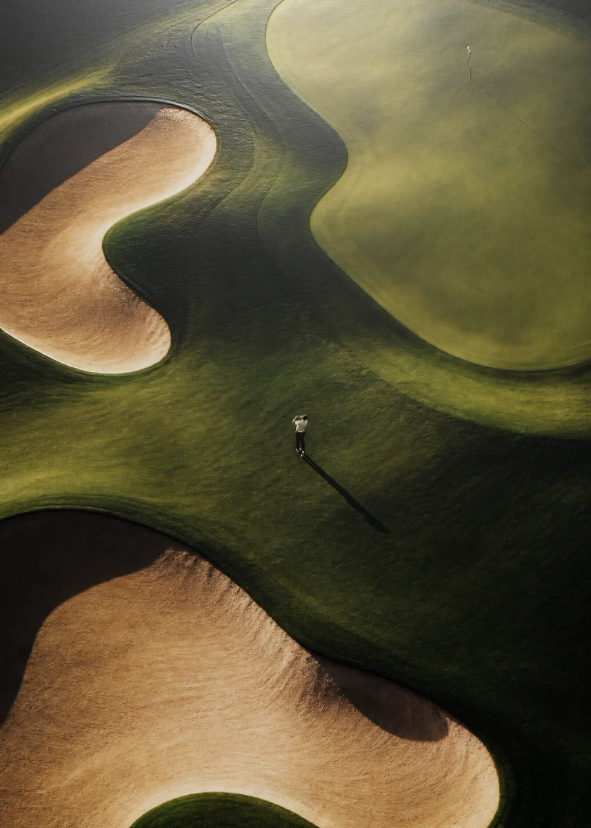 Bunkers at Dusk